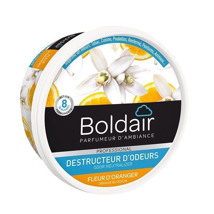 Désodorisant Destructeur Odeurs Fleur d'Oranger 300gr - BOLDAIR