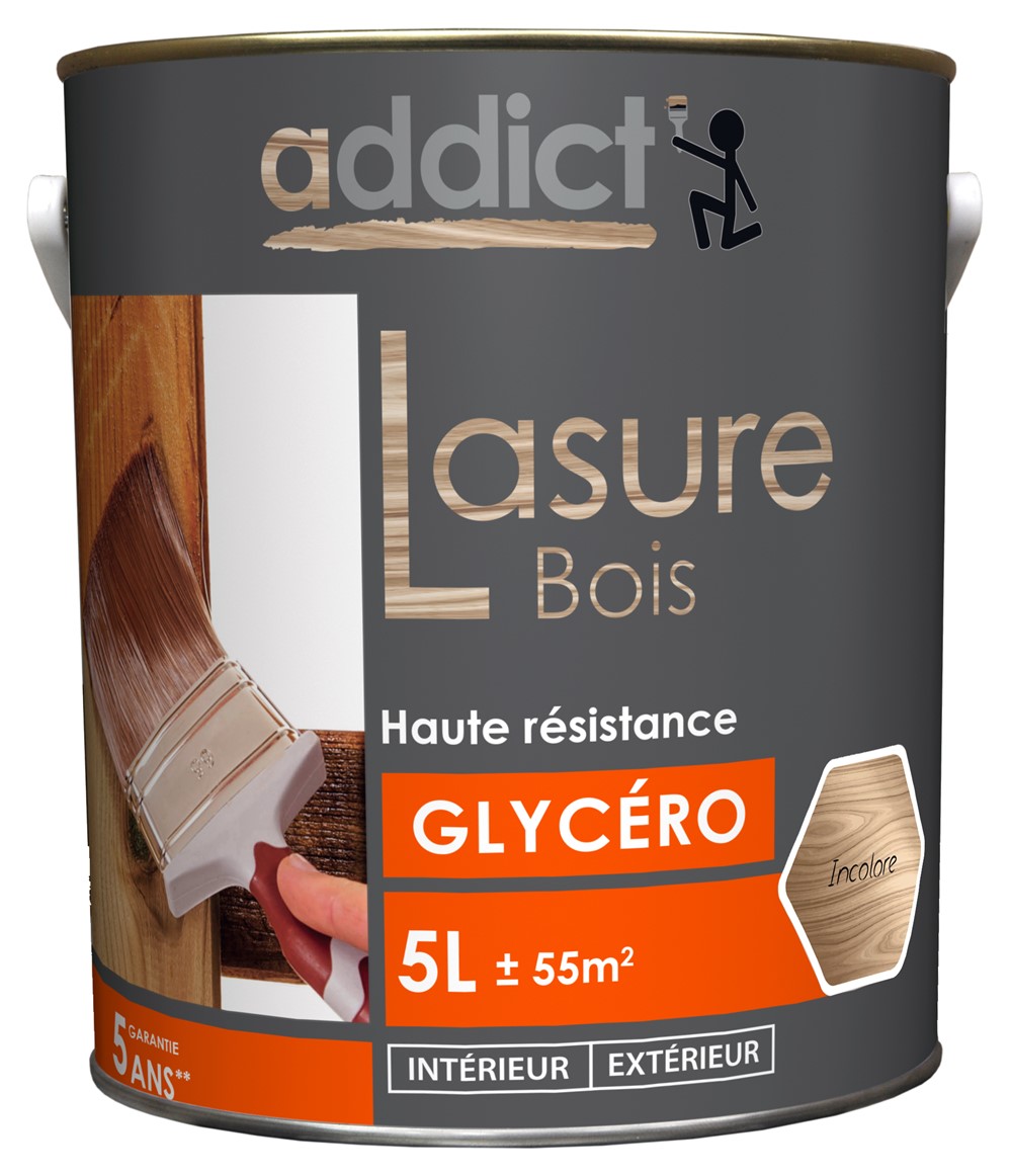 Lasure bois orange 5 l incolore