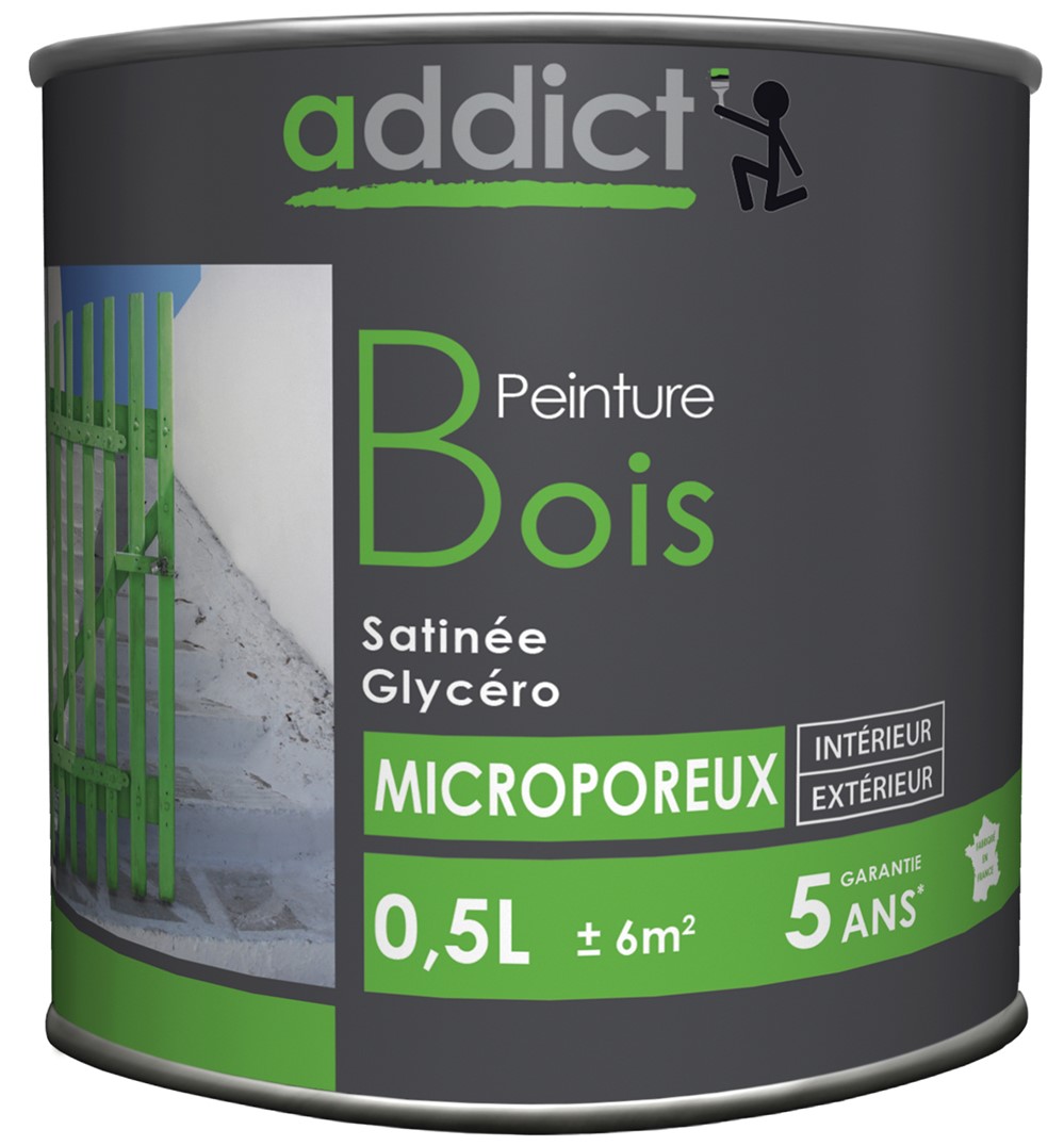 Peinture bois 2.5 l marine