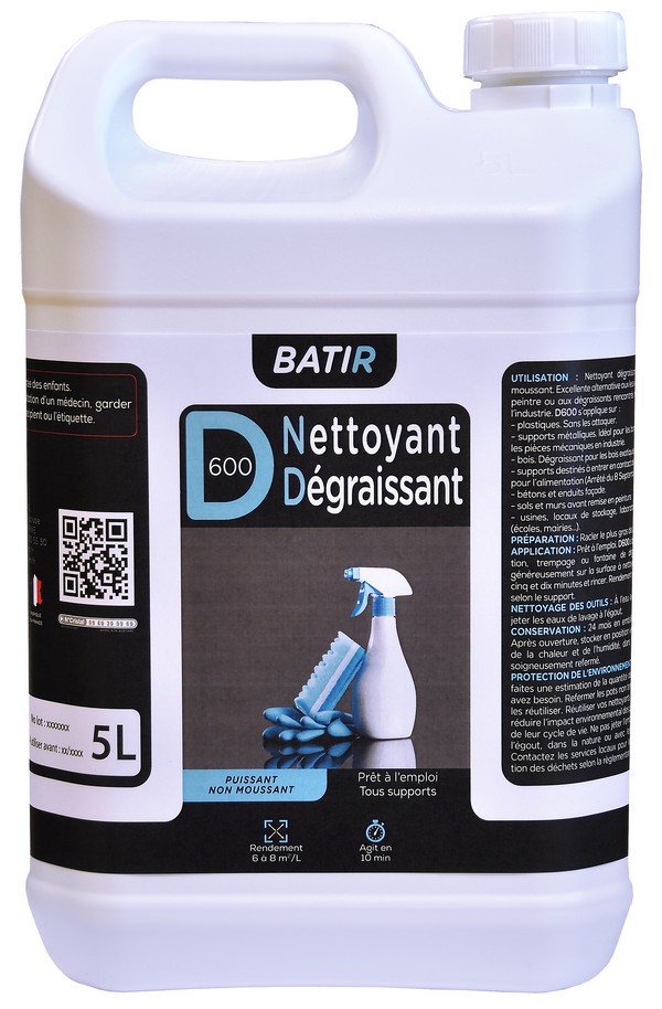 Nettoyant dégraissant 5 l