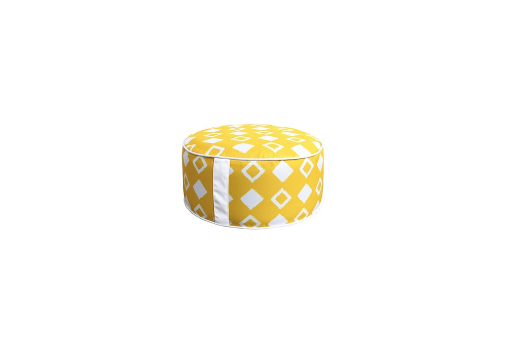 Pouf gonflable intérieur/extérieur Mayan Ø53cm