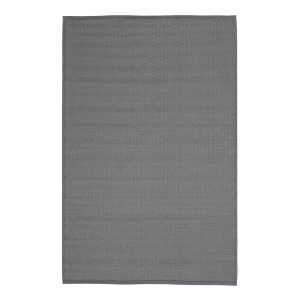 Tapis d'extérieur tressé Outdoor Amazone Gris L 120x180cm 