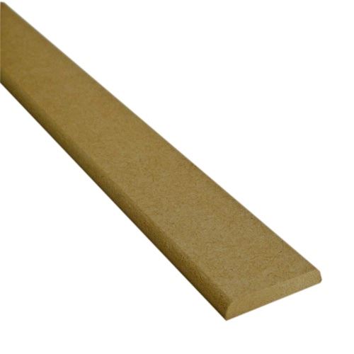 Chant plat MDF brut 2200x25x5mm