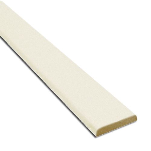 Chant plat MDF prépeint blanc 2200x30x5mm