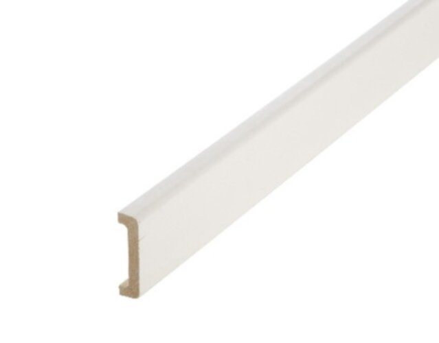 Nez de cloison à fixer Bois MDF 2,2x7cmx2,6m