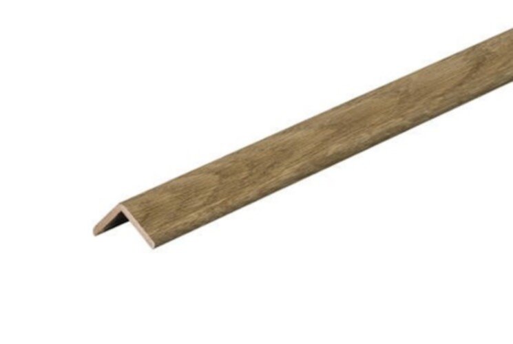 Baguette d'angle à fixer Bois MDF 2,2x2,2cmx2,4m