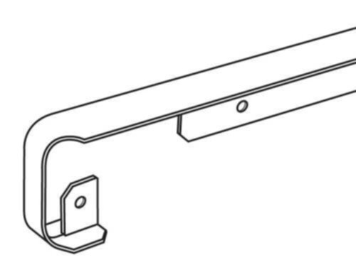 Profil Plan de travail pour jonction 67x38cm Gris