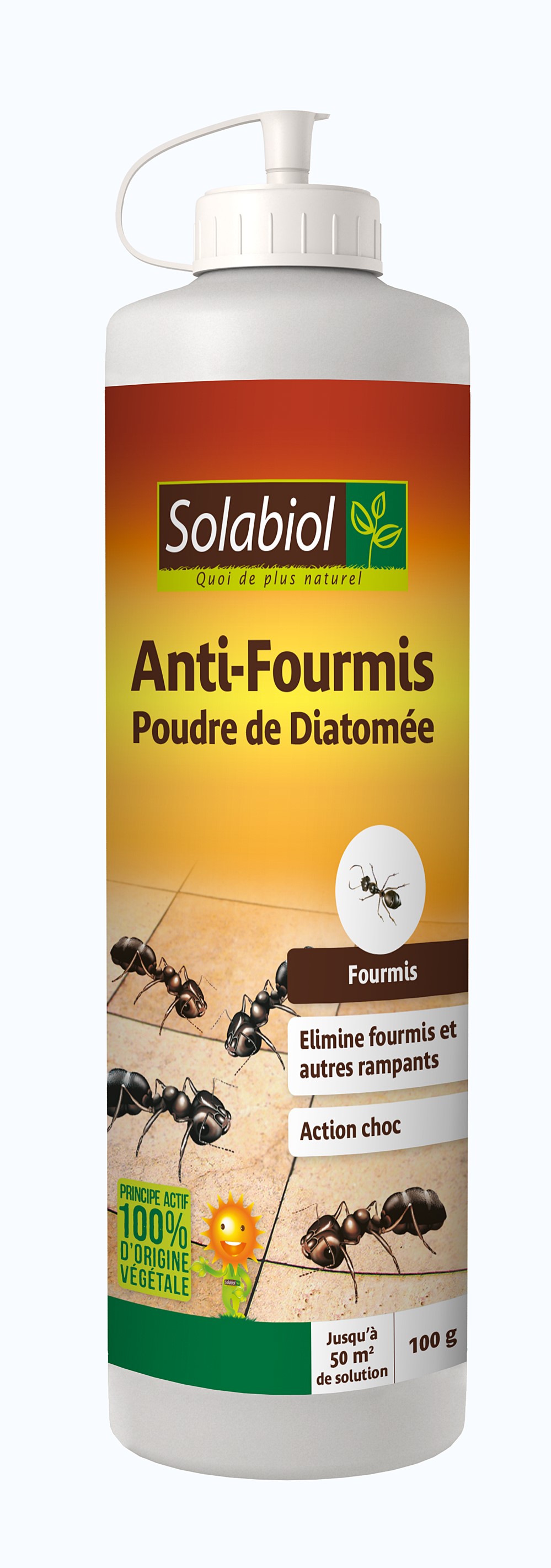 Anti-fourmis Poudre de Diatomée 100gr - SOLABIOL