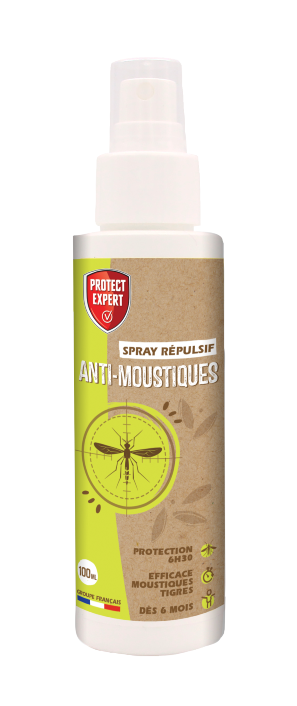 Spray répulsif corporel 100ml  - PROTECT EXPERT 