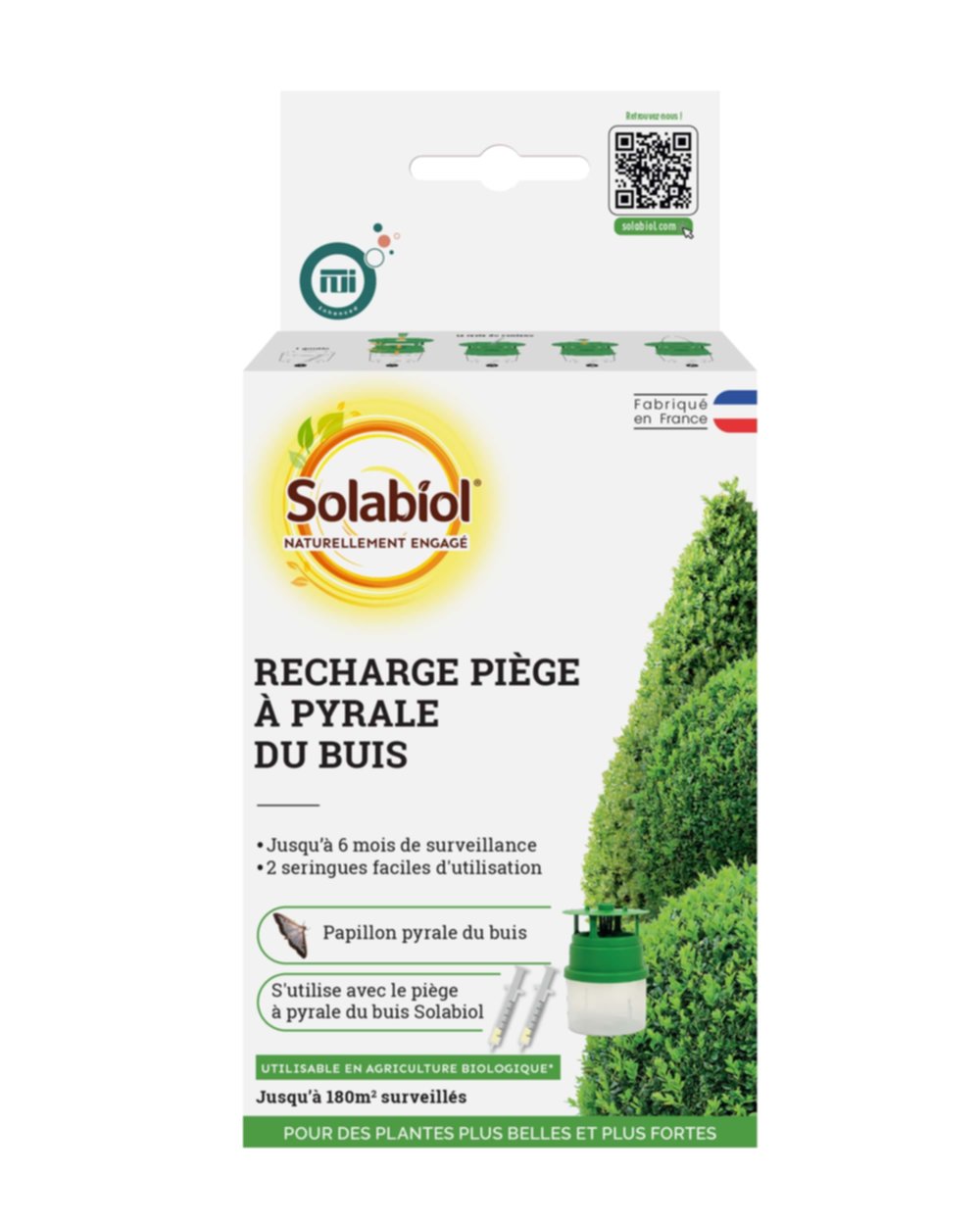 Recharge Piege Pyrale Du Buis - SOLABIOL 