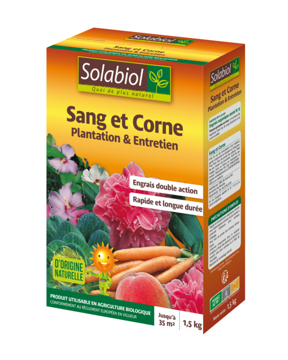 Sang et corne 1,5kg - SOLABIOL