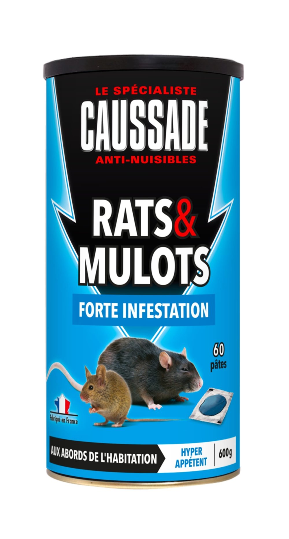 Pate Rat Mulot 600gr - CAUSSADE