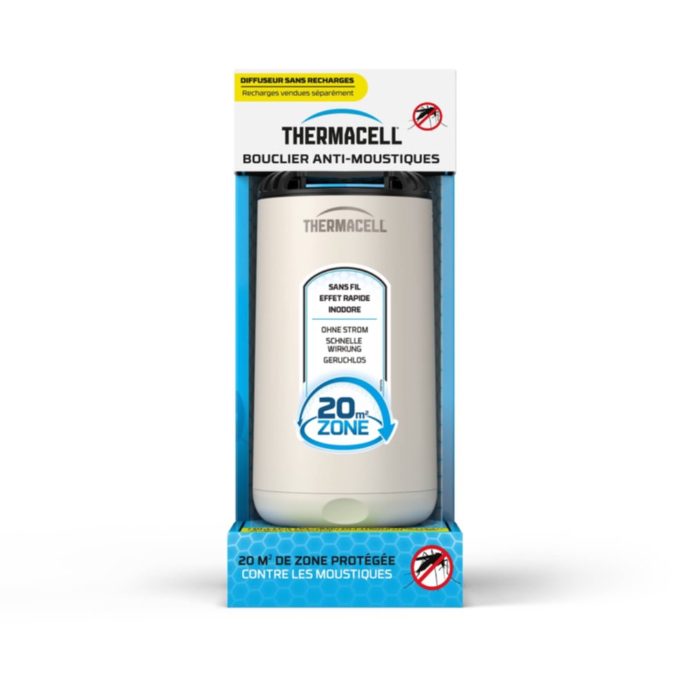 Bouclier Anti Moustique Portable Blanc - THERMACELL