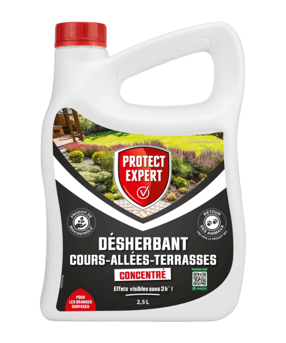 Désherbant allées concentré 2,5L - PROTECT EXPERT