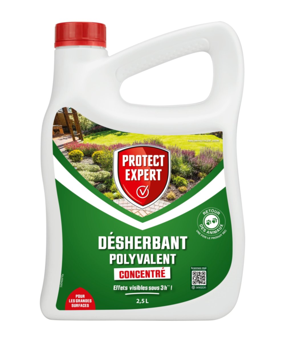 Désherbant Polyvalent concentré 2,5L - PROTECT EXPERT