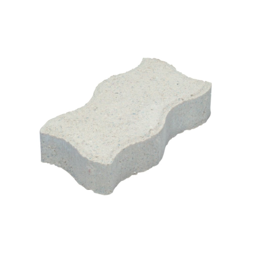 Pavé autobloquant S 12,5x24,5x5cm Ivoire