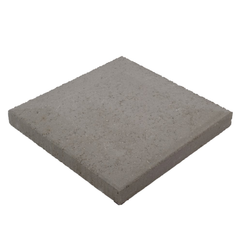 Chapeau de pilier Béton plat pans coupés 40x40cm Gris