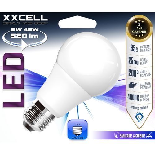 Ampoule LED standard E27 5W/520 lm