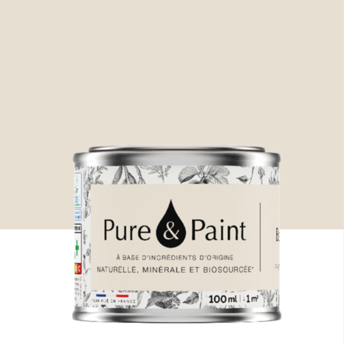 Peinture Multi-Supports Velours Bouleau 100ml - PURE & PAINT