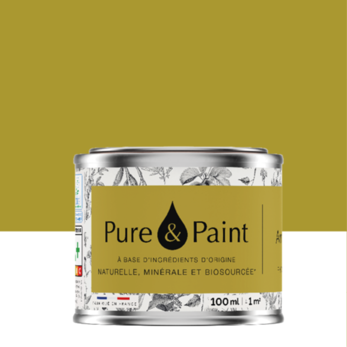 Peinture Multi-Supports Velours Amazonie 100ml - PURE & PAINT