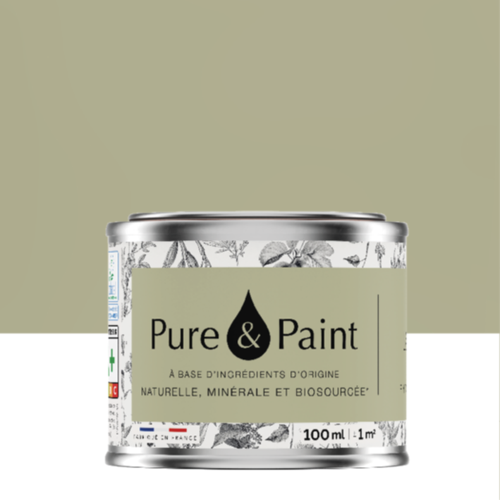 Peinture Multi-Supports Velours Lezard 100ml - PURE & PAINT