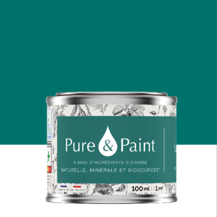 Peinture Multi-Supports Velours Yucatan 100ml - PURE & PAINT