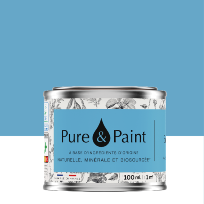 Peinture Multi-Supports Velours Belle Ile 100ml - PURE & PAINT