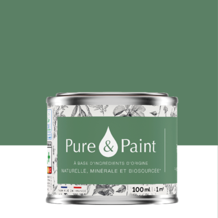 Peinture Multi-Supports Velours Foret 100ml - PURE & PAINT