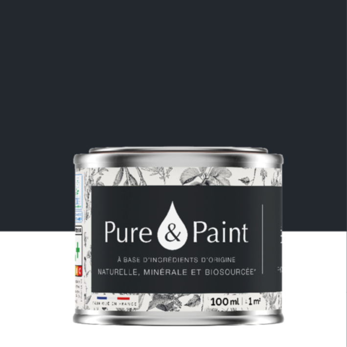 Peinture Multi-Supports Velours Ebene 100ml - PURE & PAINT