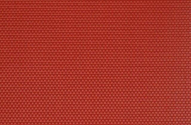 Set de table textilène lot de 6 - rouge