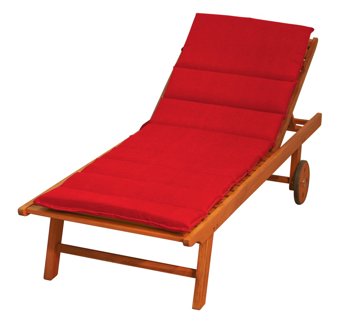 Coussin Bain de soleil FUTON Rouge