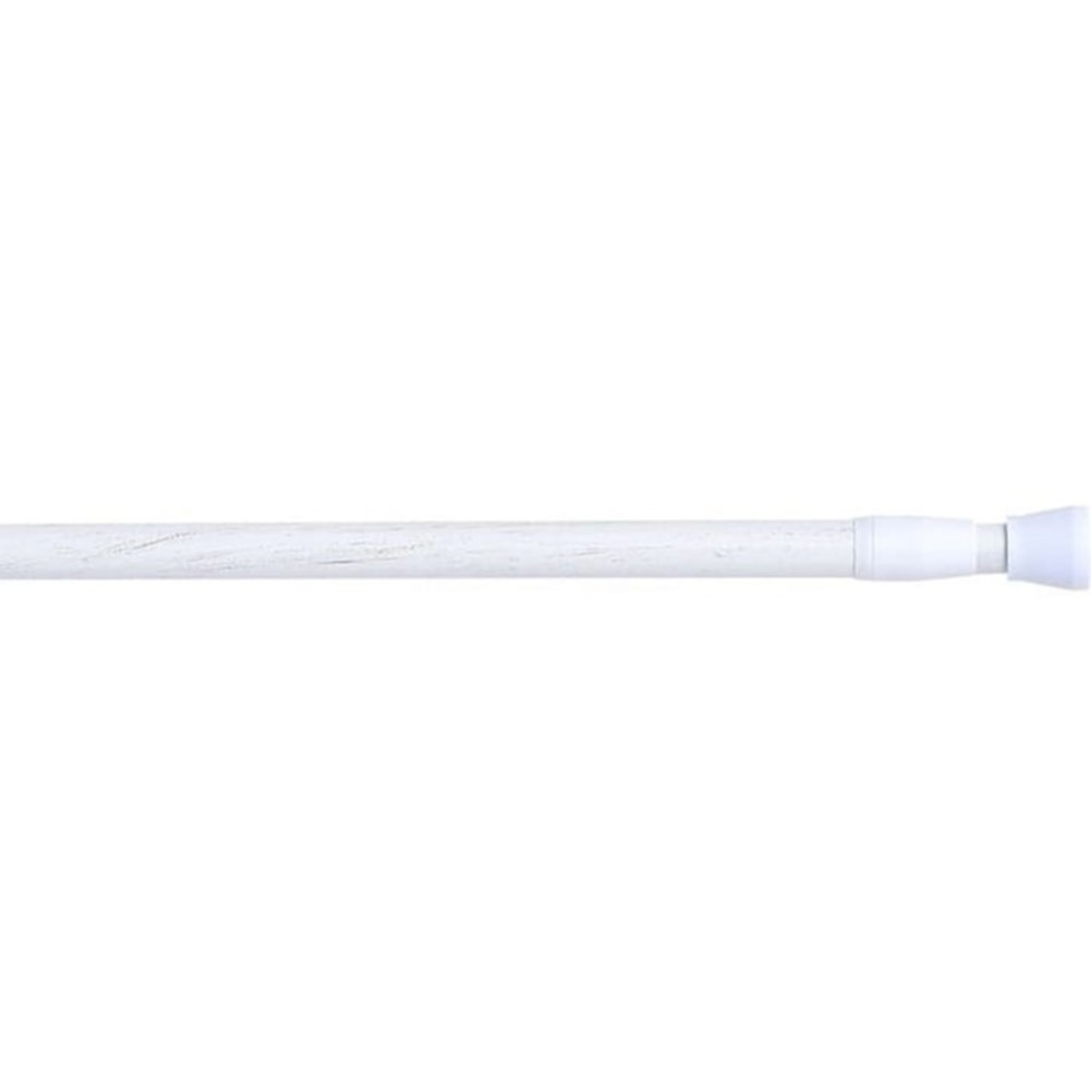 Tringle extensible entre-murs Ø22 L100-200 cm blanc/or - LUANCE