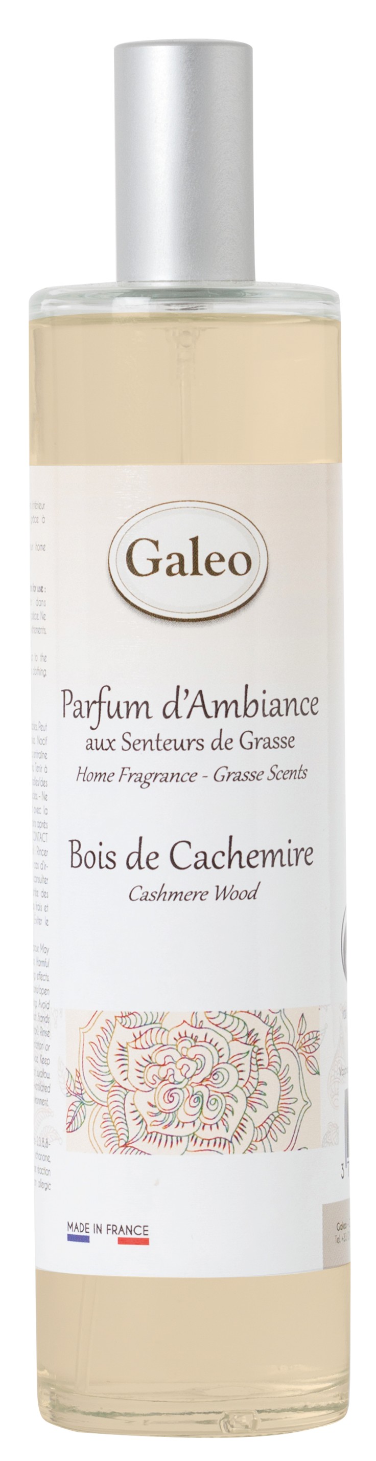 Vaporisateur en Verre Bois de Cachemire 100ml - GALEO