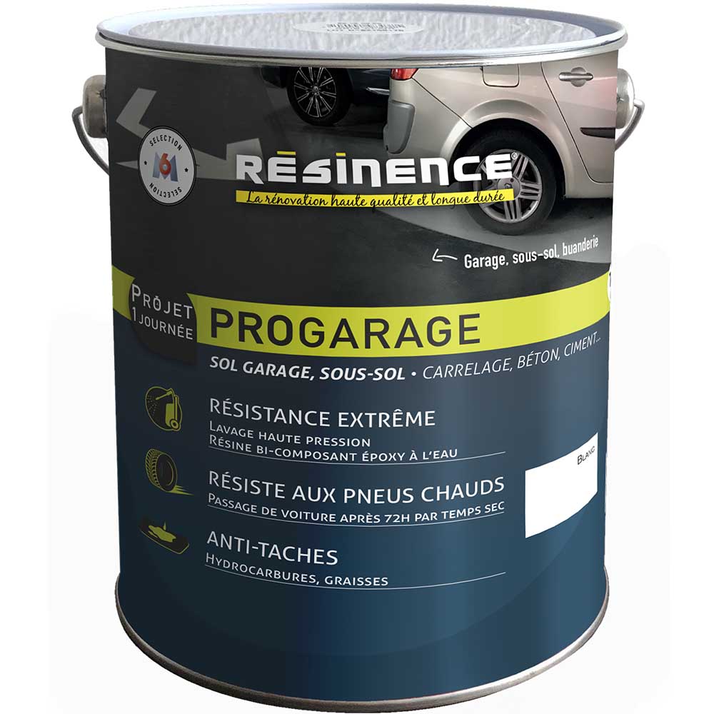 Résine Sol ProGarage Blanc 2L - RESINENCE