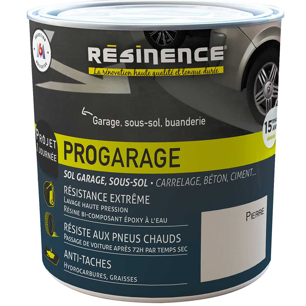 Résine Sol ProGarage Pierre 0,3L - RESINENCE