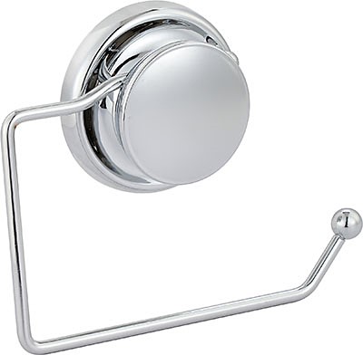 Dérouleur métal WC avec ventouse - chrome