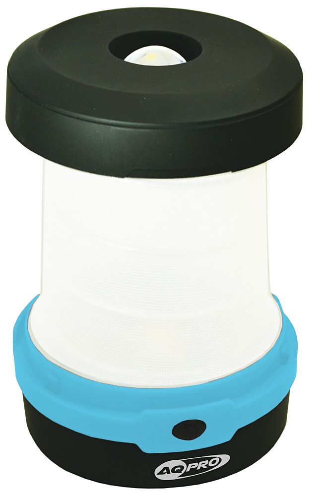 Mini lanterne de camping 2 en 1 éclairage LED 360° - AQPRO