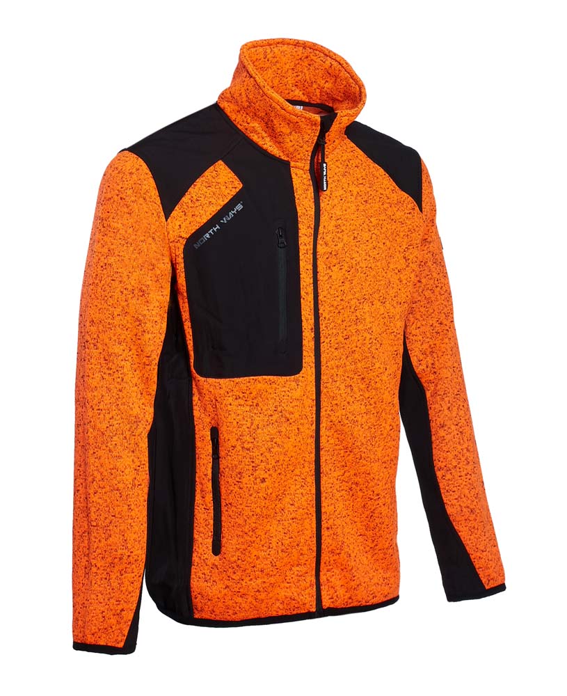 Gilet de travail arsenal orange m