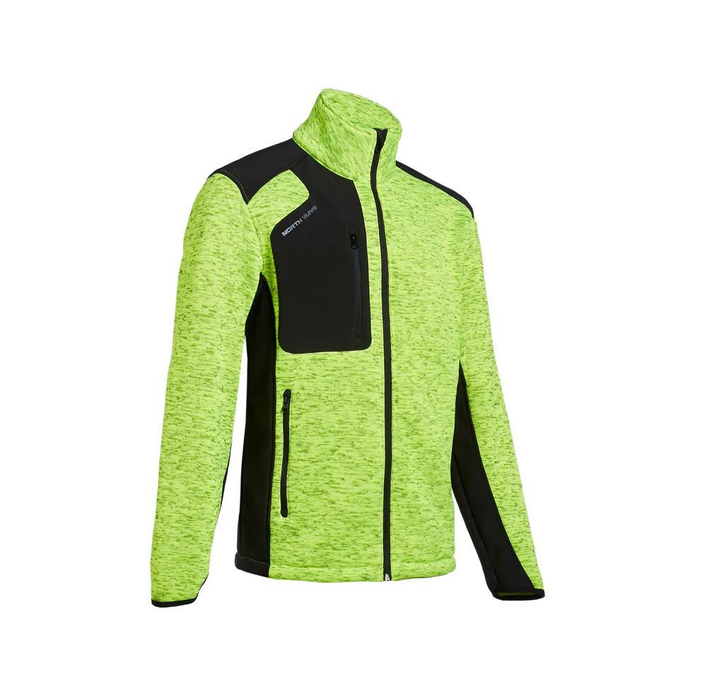 Gilet de travail arsenal jaune fluo l