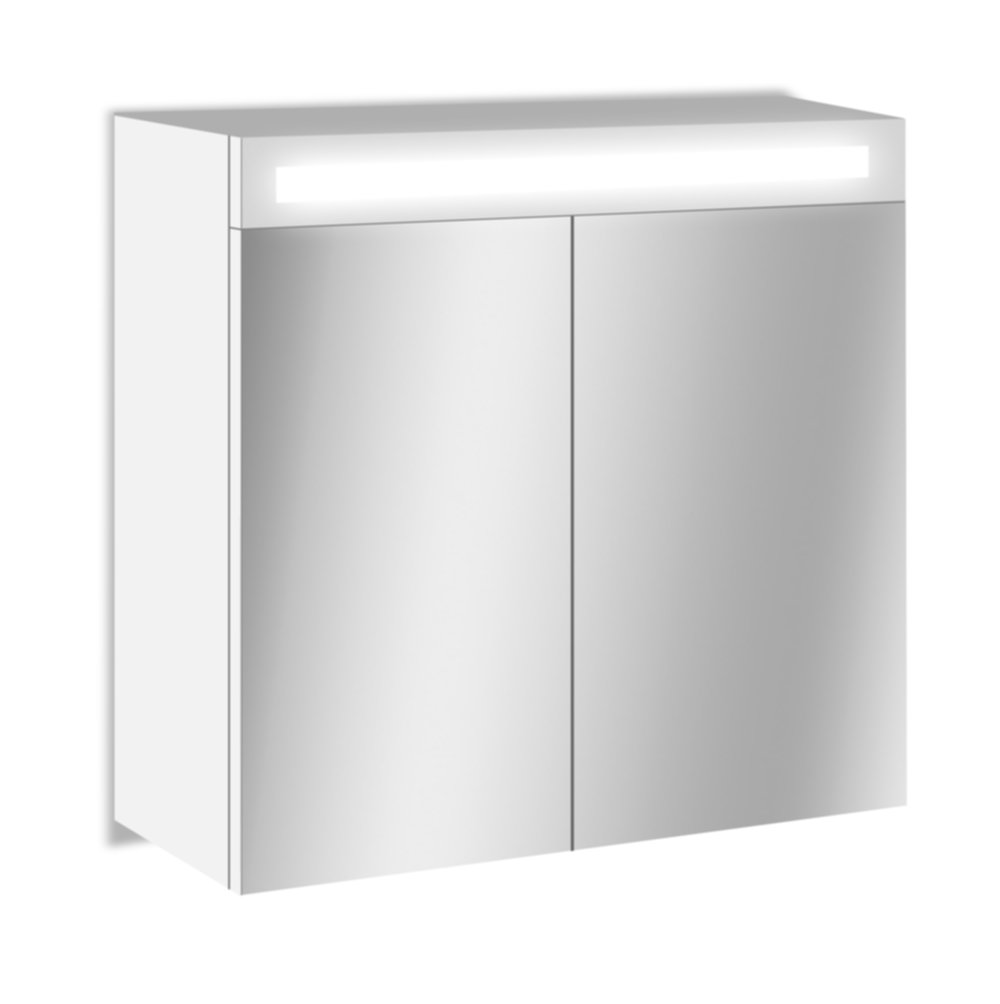 Armoire de toilette LED Guilia 60x60x17cm - MP GLASS