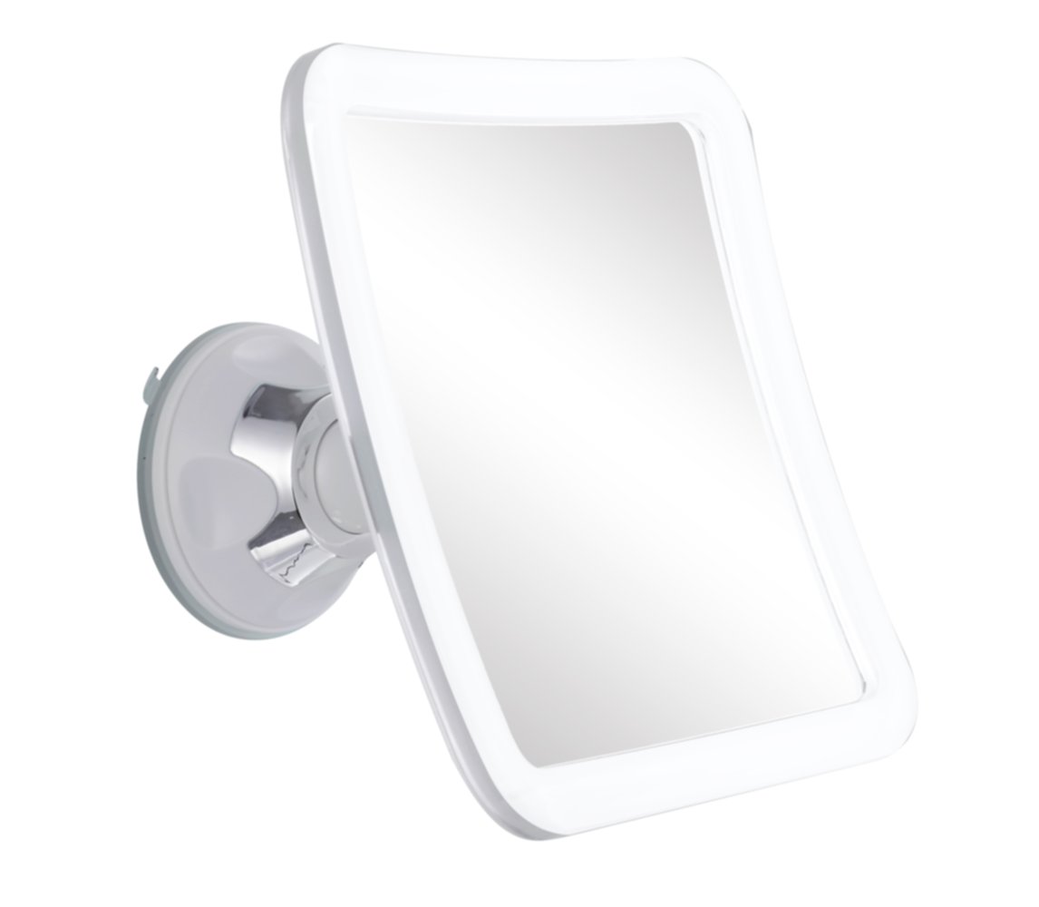 Miroir grossissant x5 avec LED fixation ventouse - MP GLASS