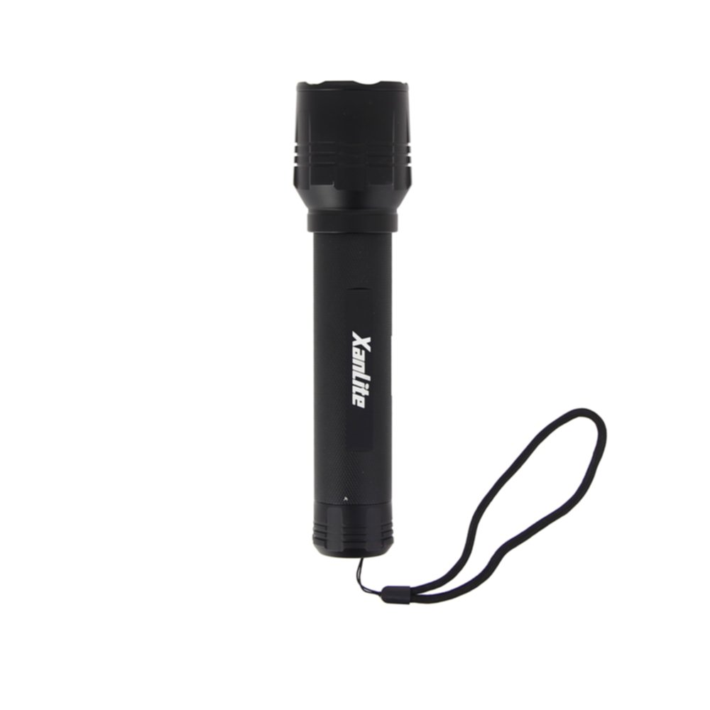 Lampe torche métal led 3 modes 1500 Lm, piles incluses - XANLITE