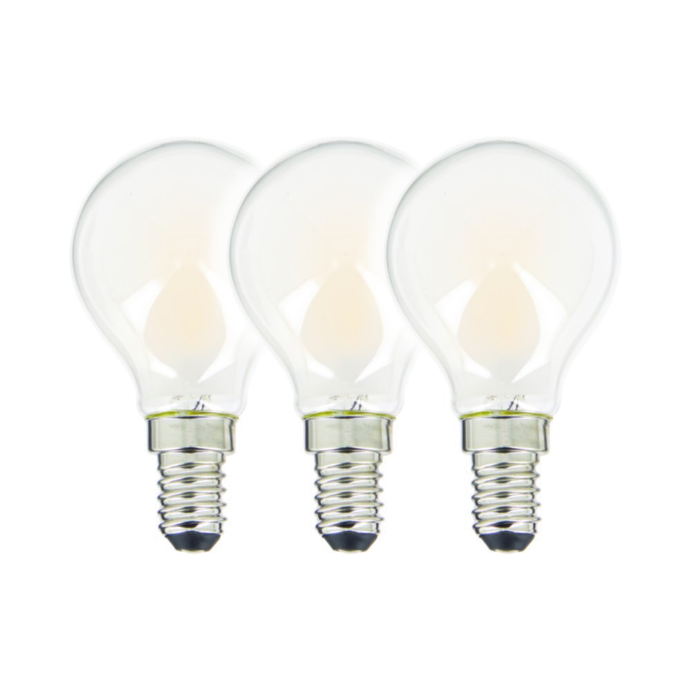 3 ampoules LED E14 470lm Eq.40W 4000K - XANLITE