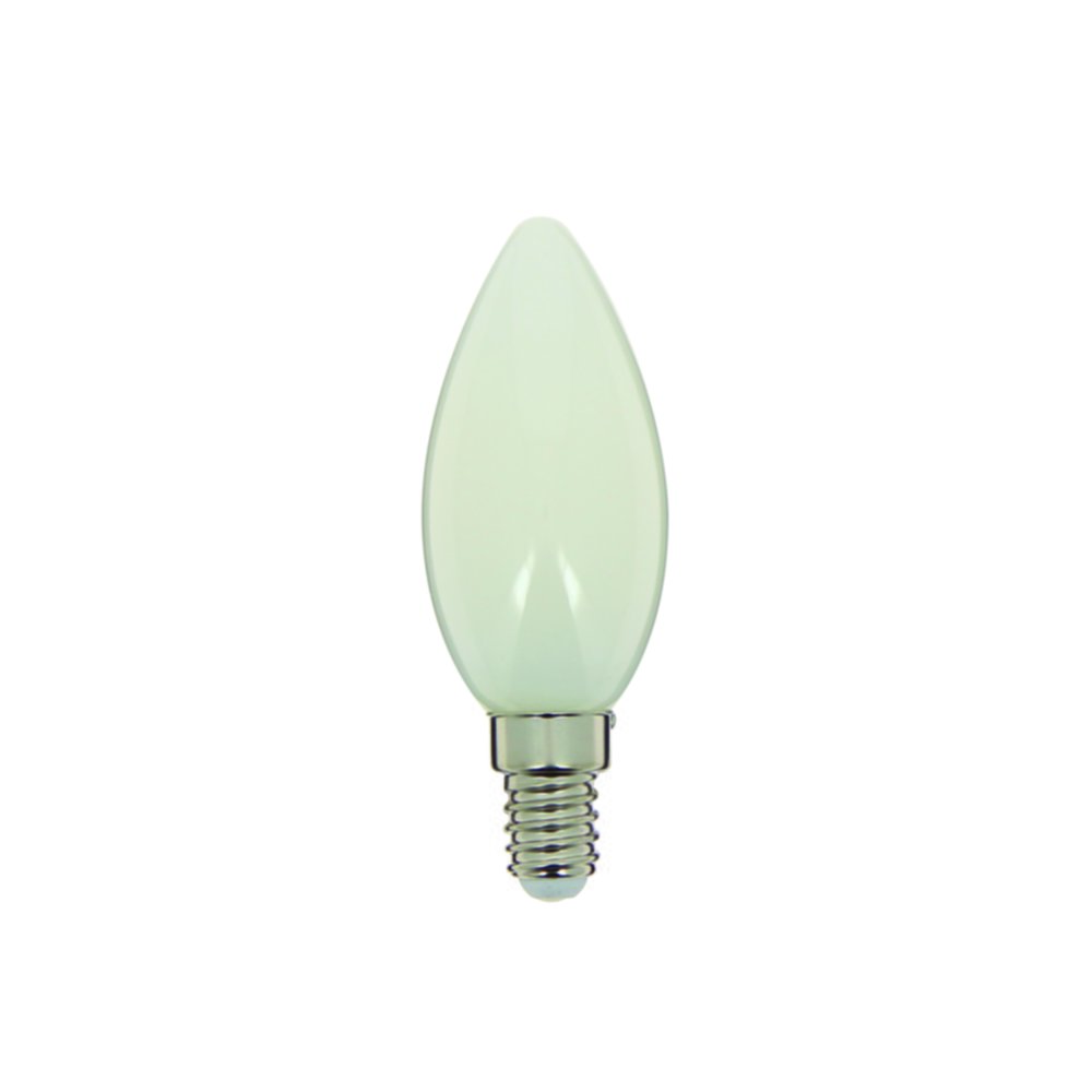 Ampoule Filament LED Flamme Opaque E14 1055lm 4000K Blanc neutre