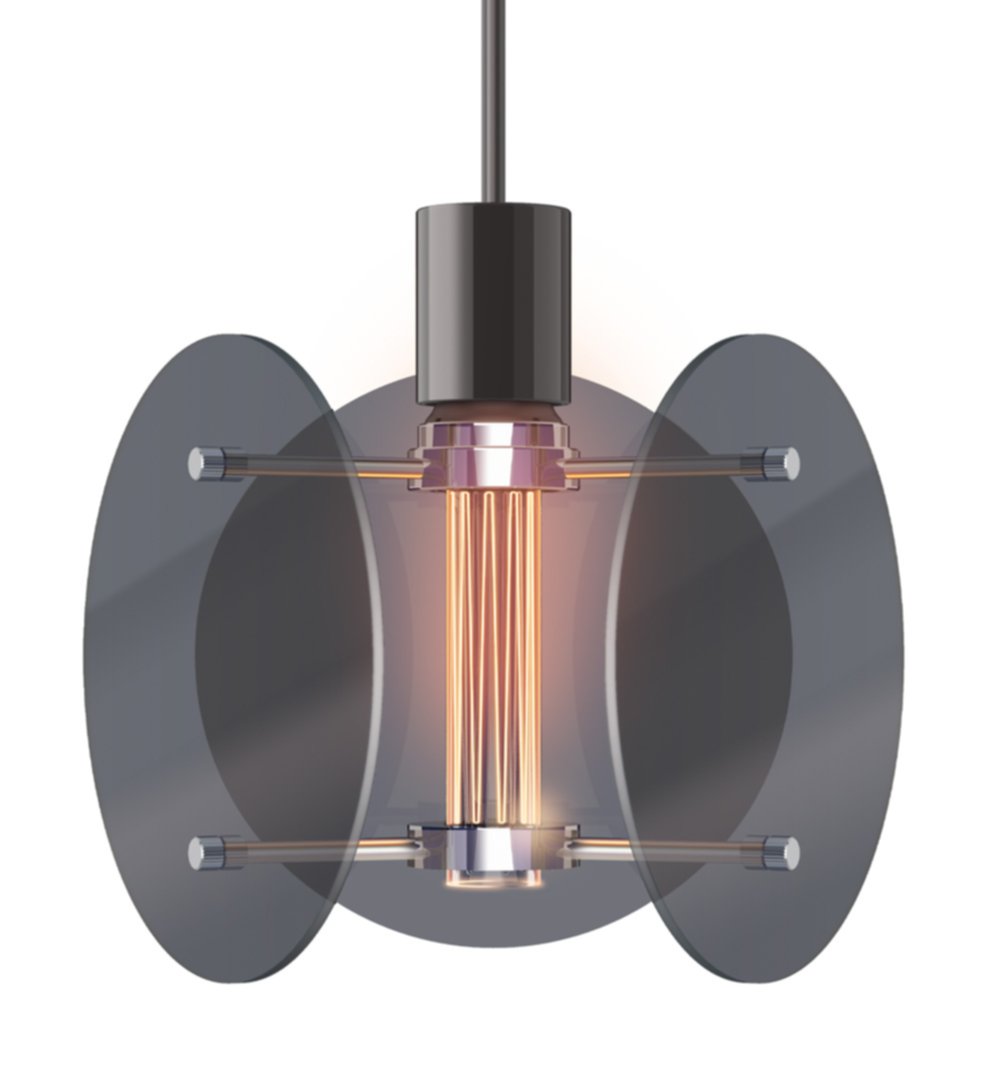 Abat-jout ampoule vintage 70's ronde filament led E27 1800k - XANLITE