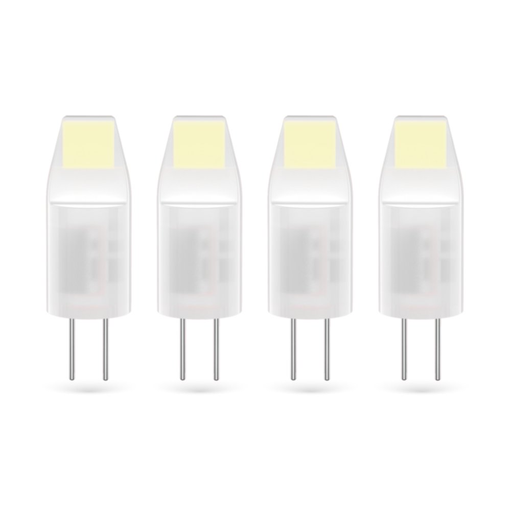 3+1 ampoules LED Capsules G4 100Lm 10W 2700K Blanc chaud