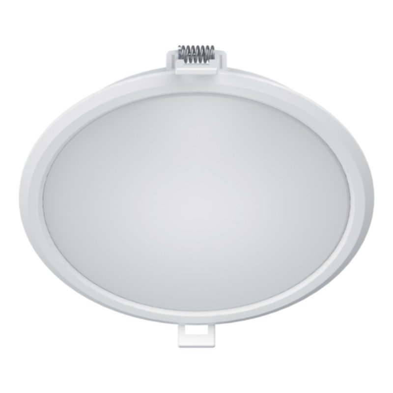 Dalle encastrable ronde 1450lm IP44 blanc saillie ou encastrable - XANLITE