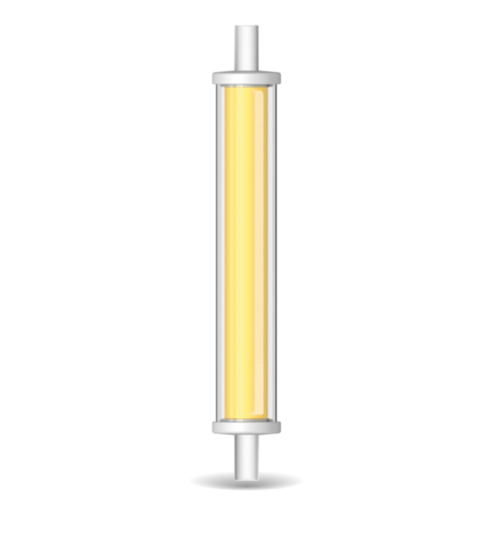 Ampoule Filament LED Crayon dimmable, culot R7S, 1521 Lumens, équivalence 100W,  2700K, Blanc chaud