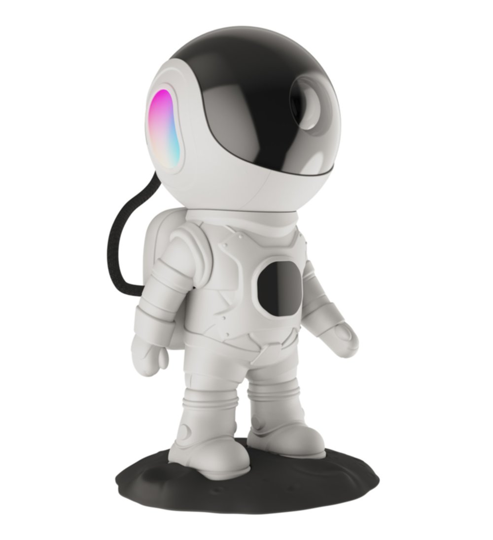 Veilleuse projecteur astronaute XL filaire USB blanc - XANLITE