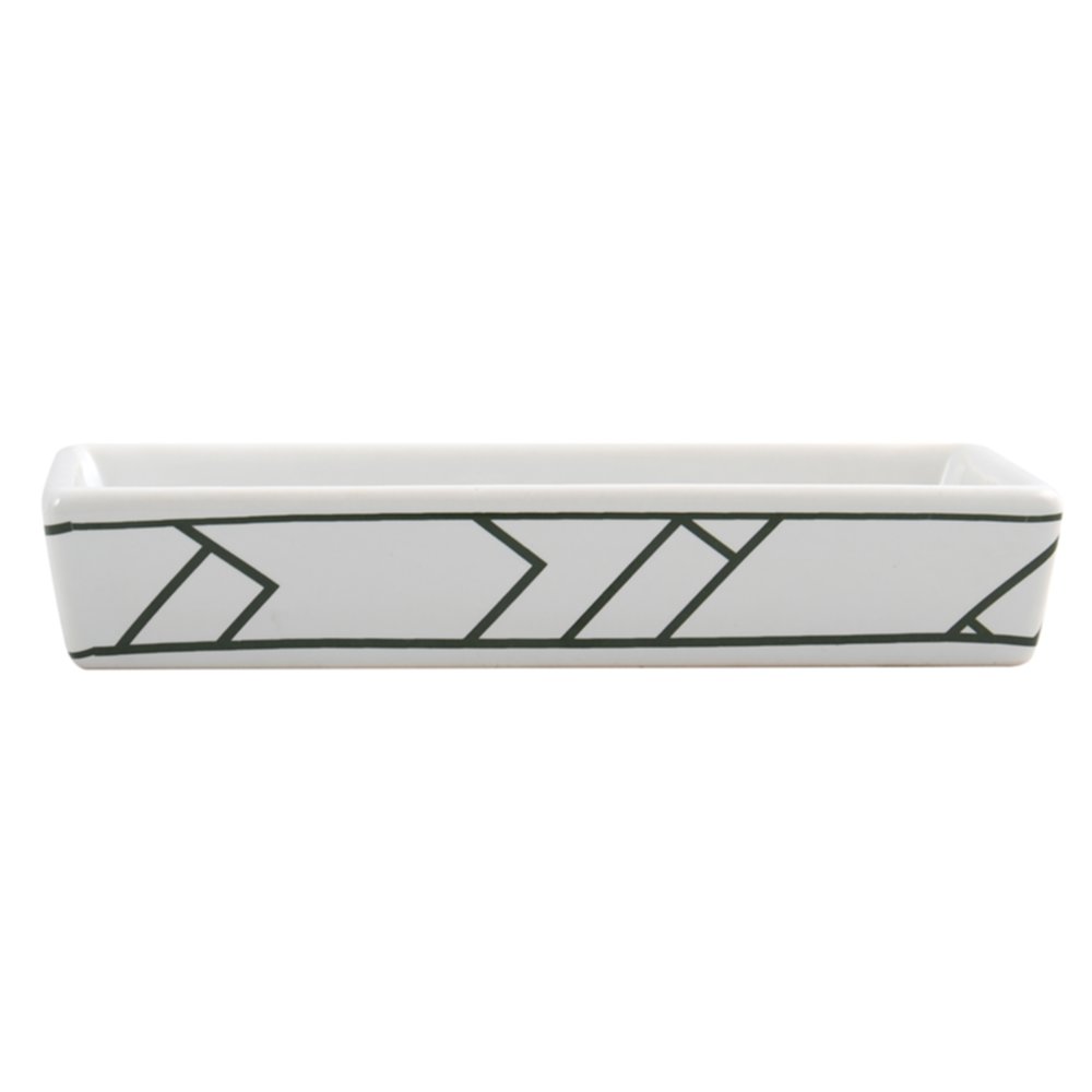 Porte Savon Céramique Monolithic Blanc - MSV